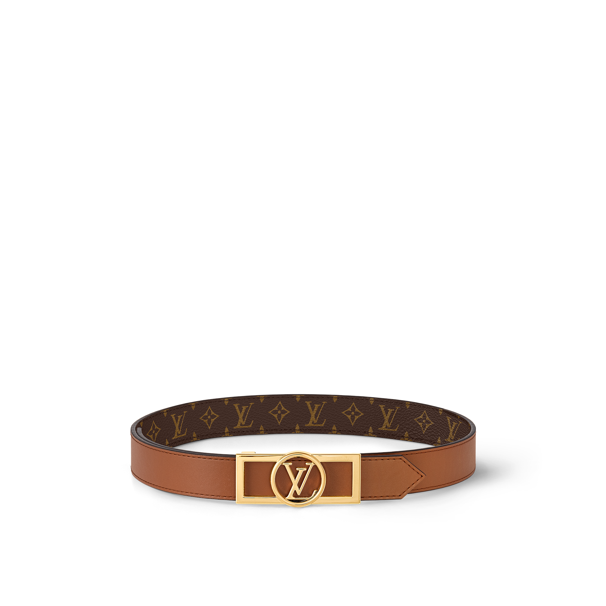 Dauphine 25mm Reversible Belt Monogram Canvas - Louis Vuitton